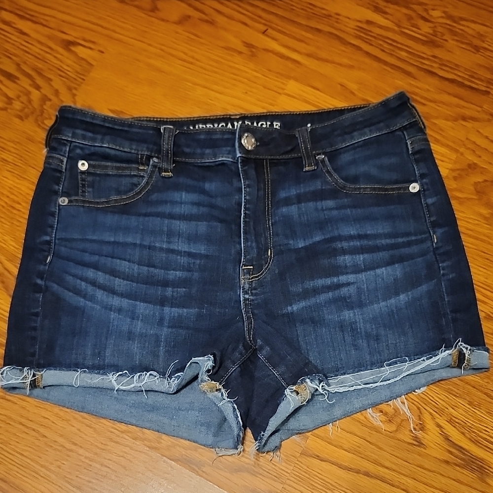 American Eagle Outfitters Dark Blue Jean Shorts